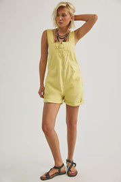 We The Free Jude Shortalls - Sicilian Yellow - Blue Sky Fashions & Lingerie