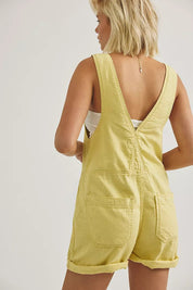 We The Free Jude Shortalls - Sicilian Yellow - Blue Sky Fashions & Lingerie