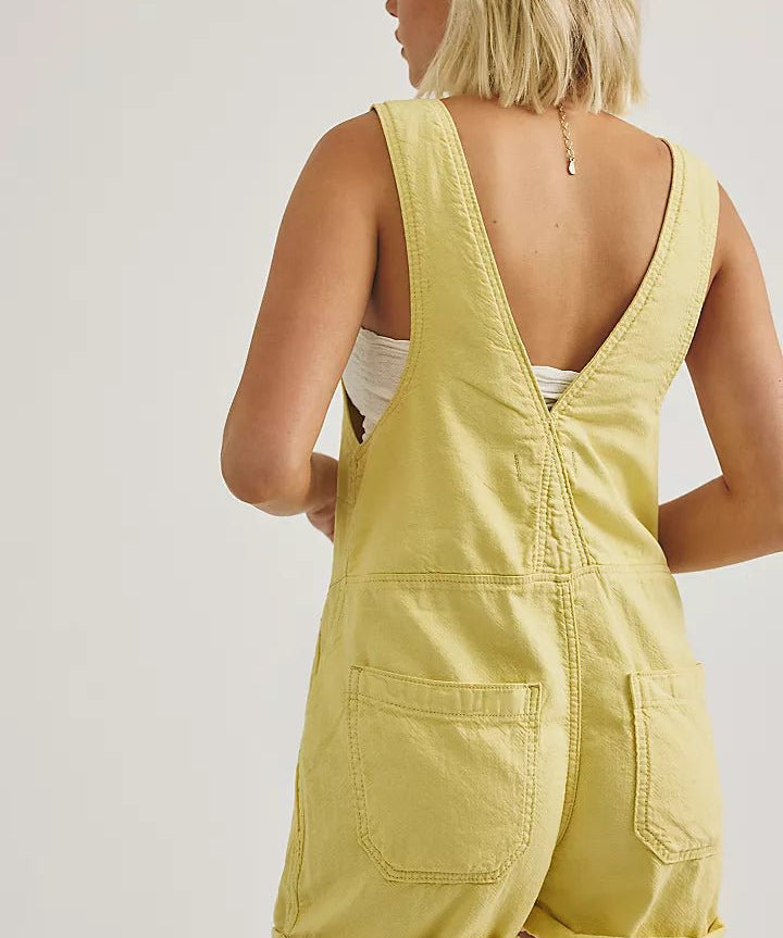 We The Free Jude Shortalls - Sicilian Yellow - Blue Sky Fashions & Lingerie
