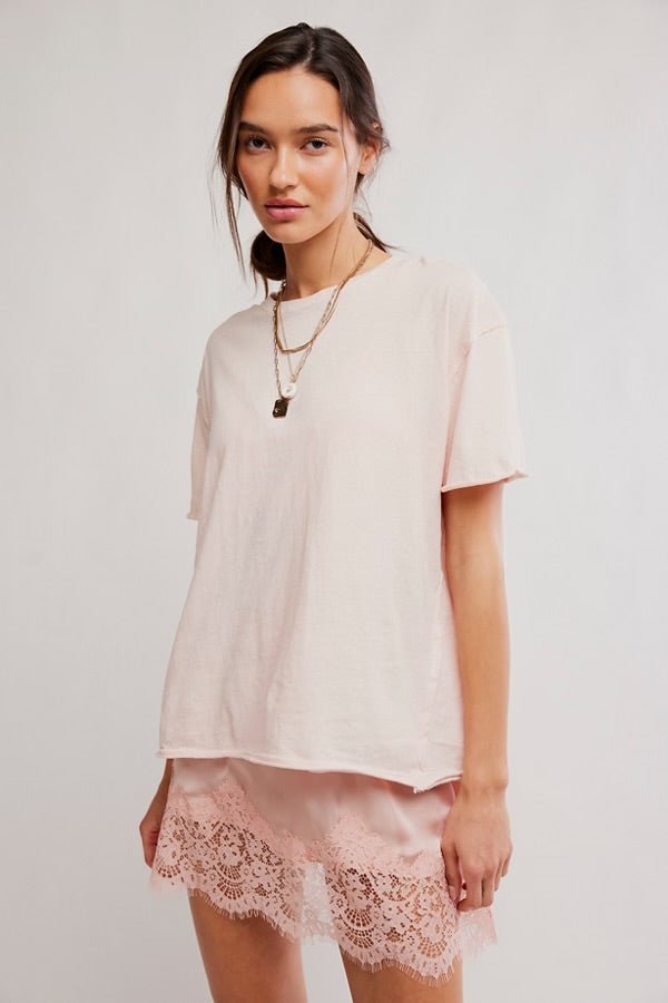 We The Free Nina Tee - Blushing Peony - Blue Sky Fashions & Lingerie