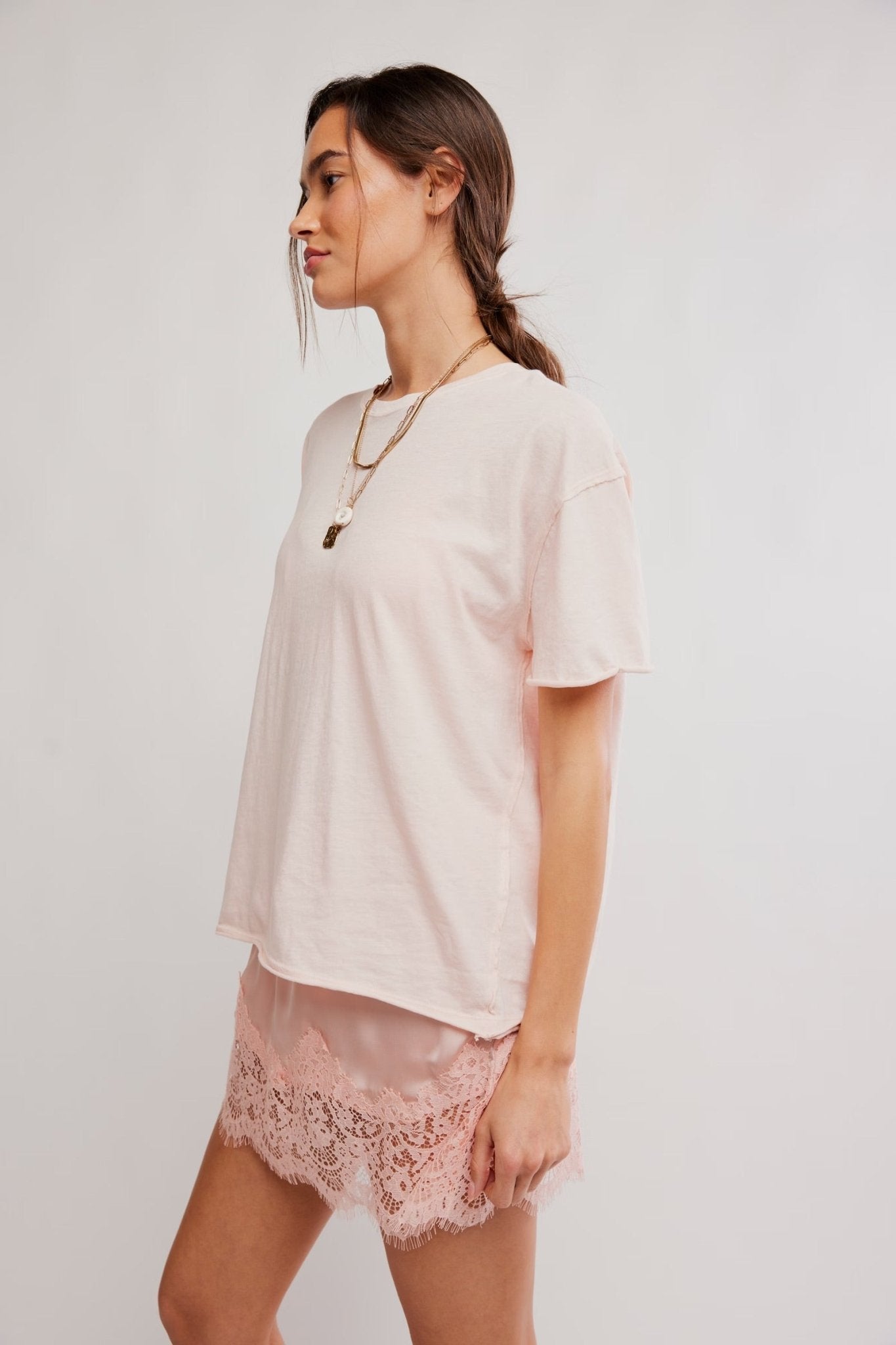 We The Free Nina Tee - Blushing Peony - Blue Sky Fashions & Lingerie