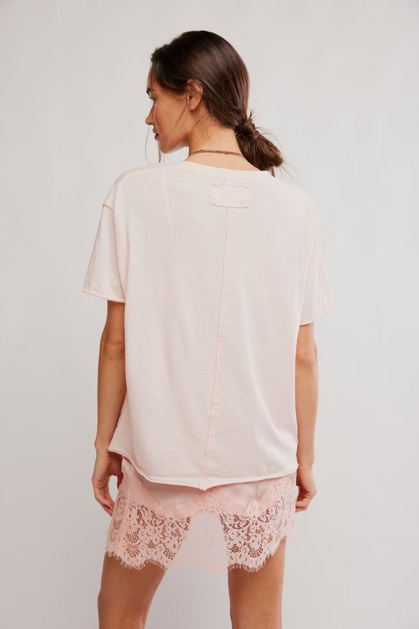 We The Free Nina Tee - Blushing Peony - Blue Sky Fashions & Lingerie