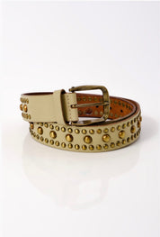 We The Free Sola Stud Leather belt - Stone cold - Blue Sky Fashions & Lingerie