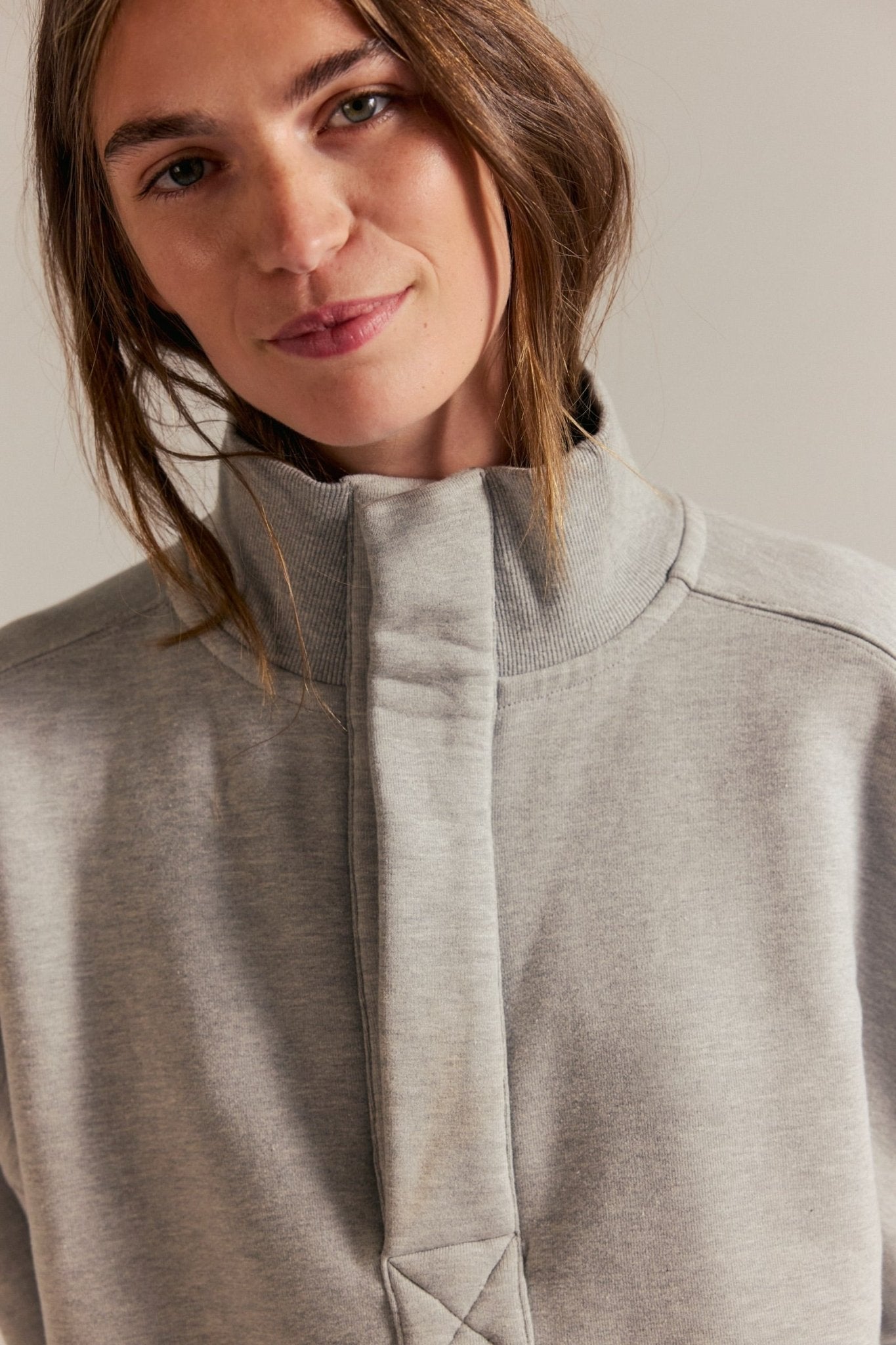 We The Free Timeless Pullover - Heather grey - Blue Sky Fashions & Lingerie