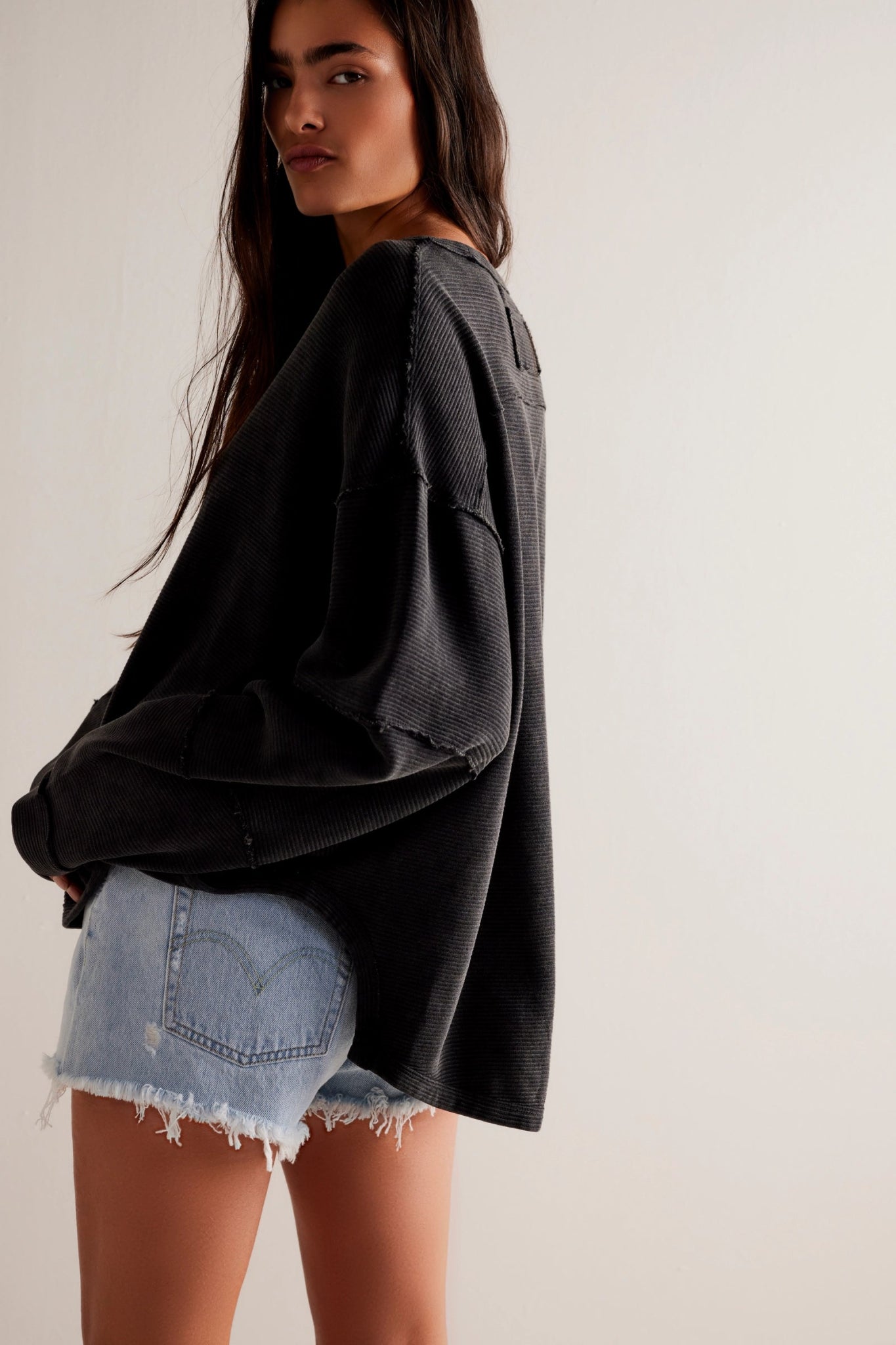 We The Free Total Eclipse Tee - black - Blue Sky Fashions & Lingerie