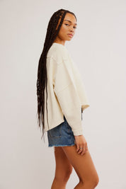 We The Free Total Eclipse Tee - Clean Ivory - Blue Sky Fashions & Lingerie