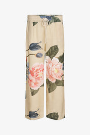Woven Floral Pants - Oat Blossom - Blue Sky Fashions & Lingerie