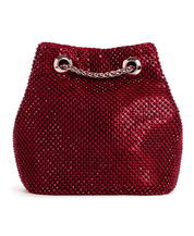 Zalina Rhinestone pouch by Guess - claret - Blue Sky Fashions & Lingerie