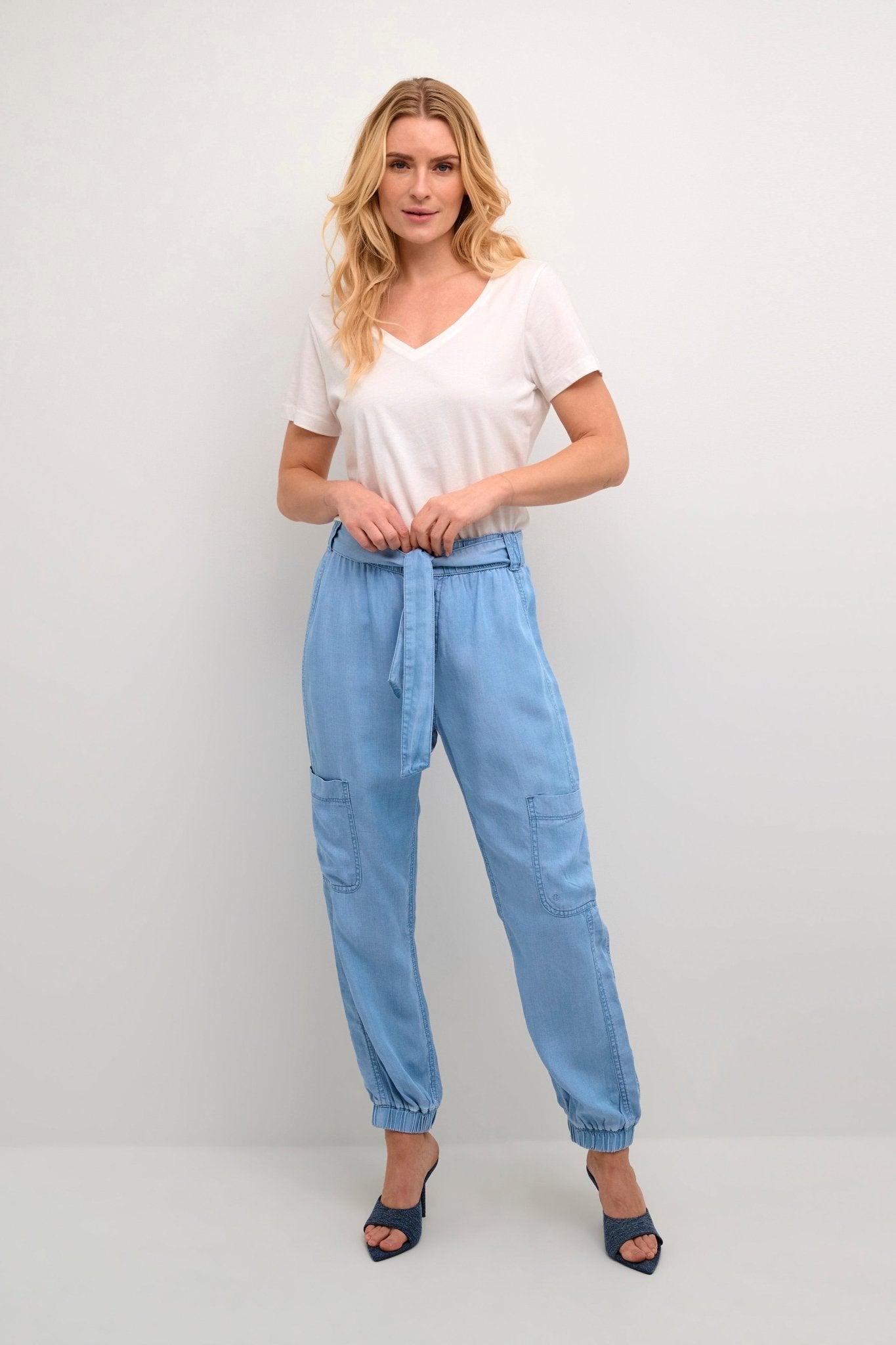 Zelma denim pants by Cream - Blue Sky Fashions & Lingerie