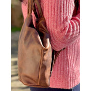 ZOE LEATHER BACKPACK - SANDAL - Blue Sky Fashions & Lingerie