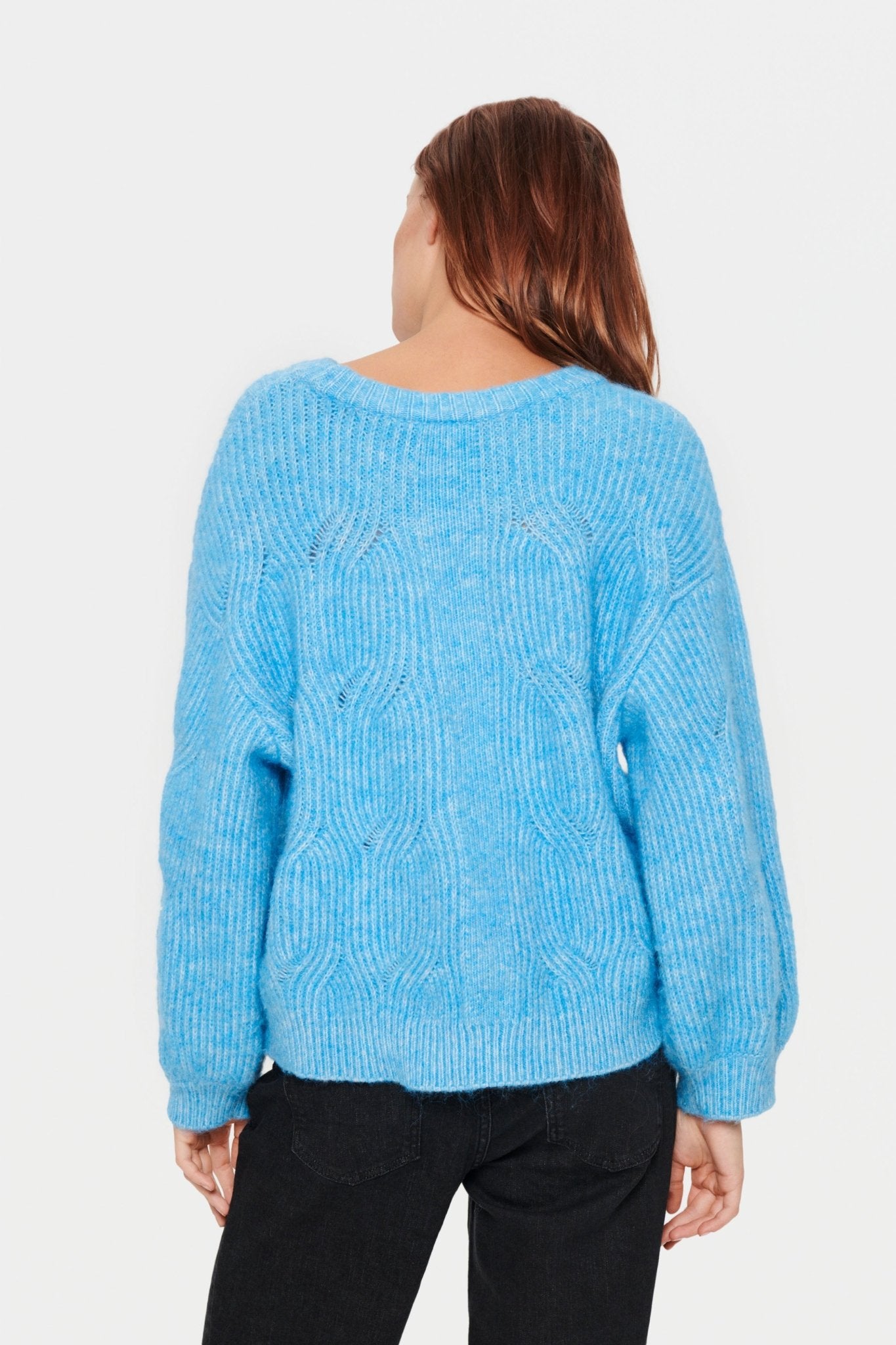 Arabella pullover - Bonnie blue - Blue Sky Clothing & Lingerie