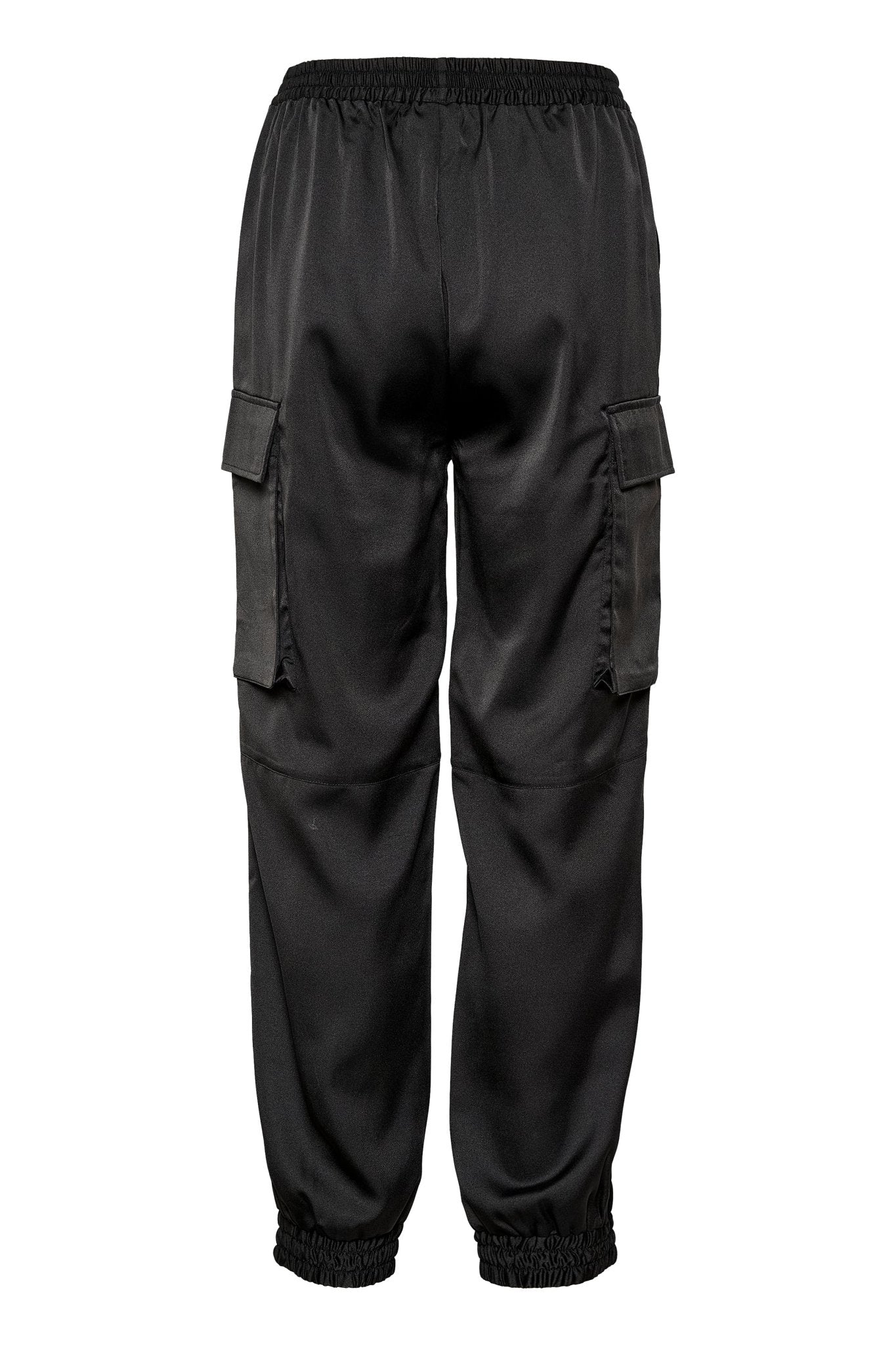 Bianca Cargo Trousers by Saint Tropez - Black - Blue Sky Fashions & Lingerie