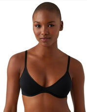b.tempt'd 951272 Cotton To A Tee Scoop Underwire Bra in black - Blue Sky Fashions & Lingerie