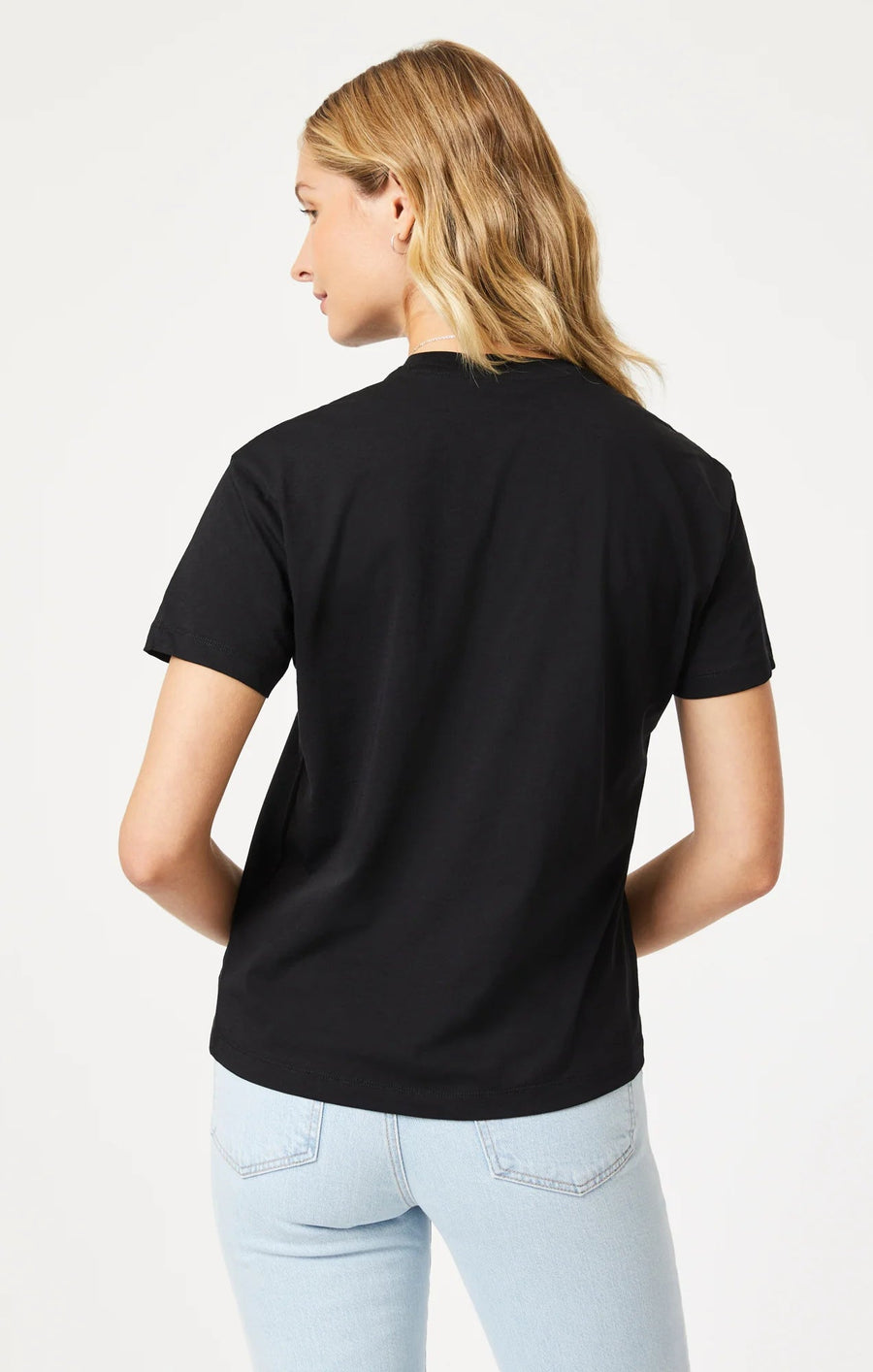 Crew Neck T-Shirt - Black - Blue Sky Fashions & Lingerie
