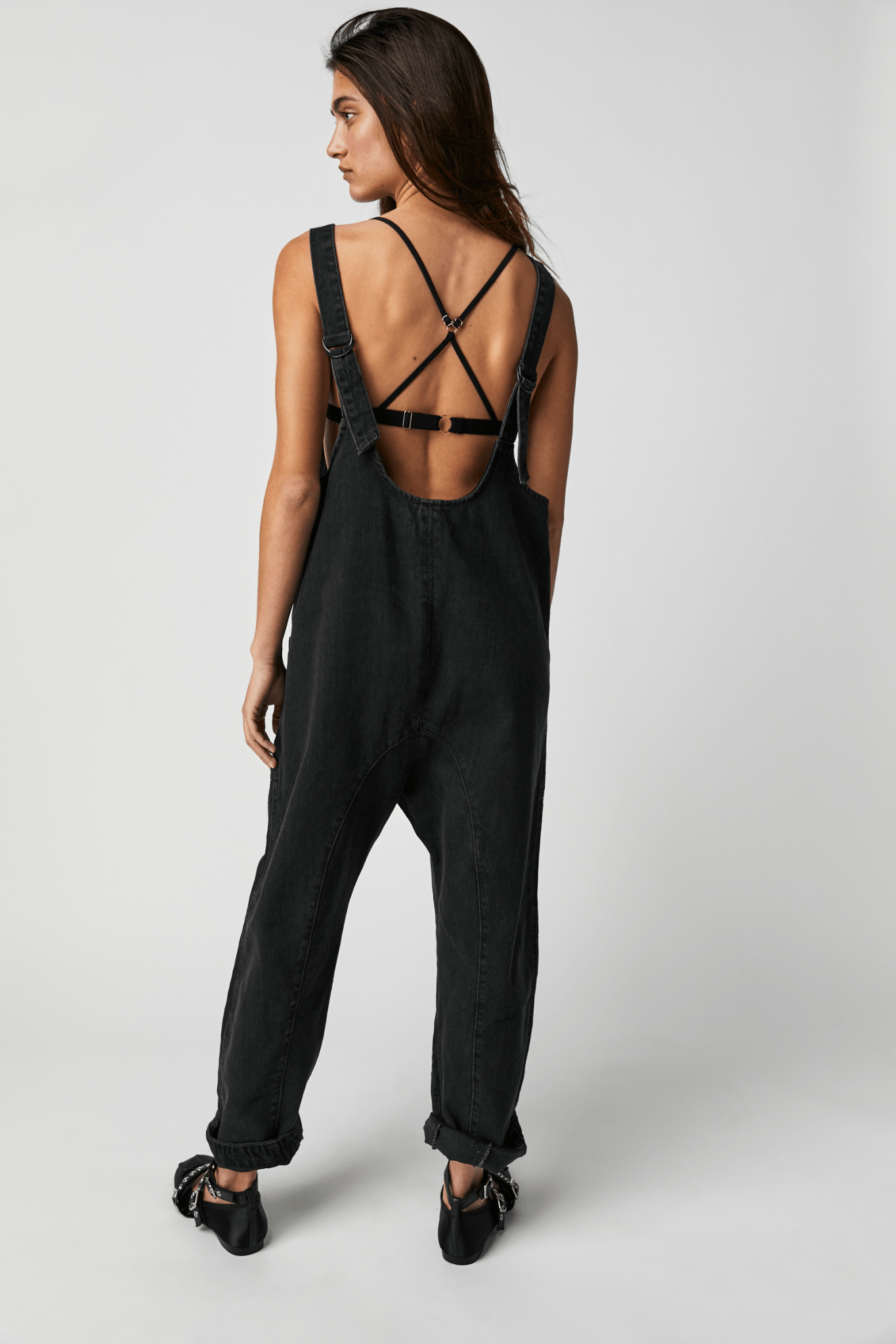 High Roller Jumpsuit by Free People - Mineral Black - Blue Sky Fashions & Lingerie