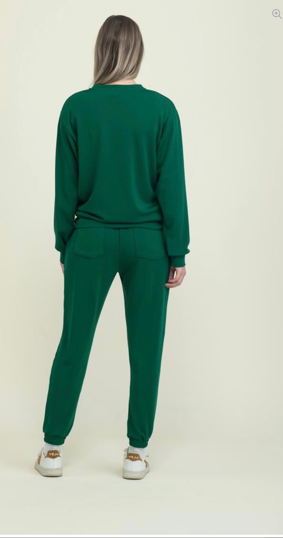 Laina Luxe fleece jogger - evergreen - Blue Sky Clothing & Lingerie