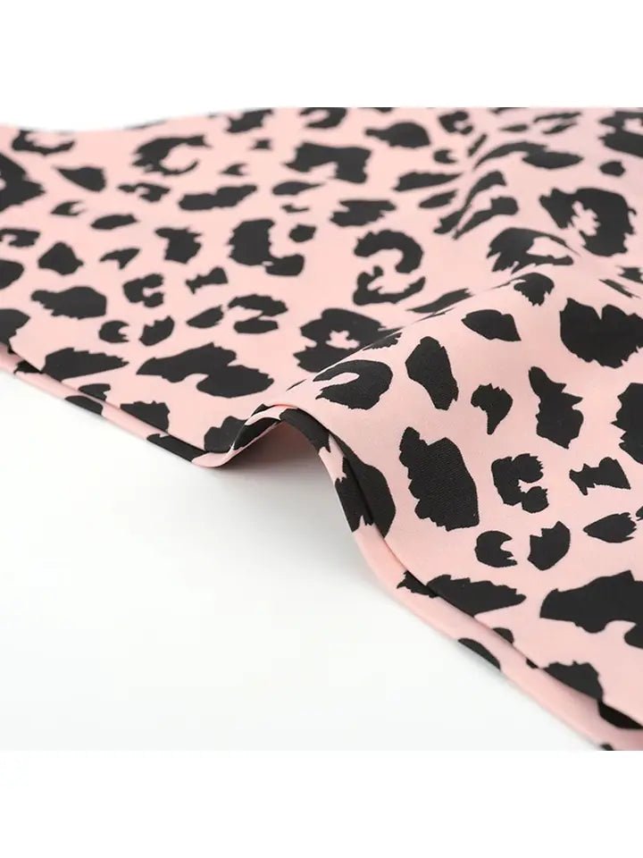 Leopard Period Bikini Style Powerfully Absorbent Underwear - Pink - Blue Sky Fashions & Lingerie