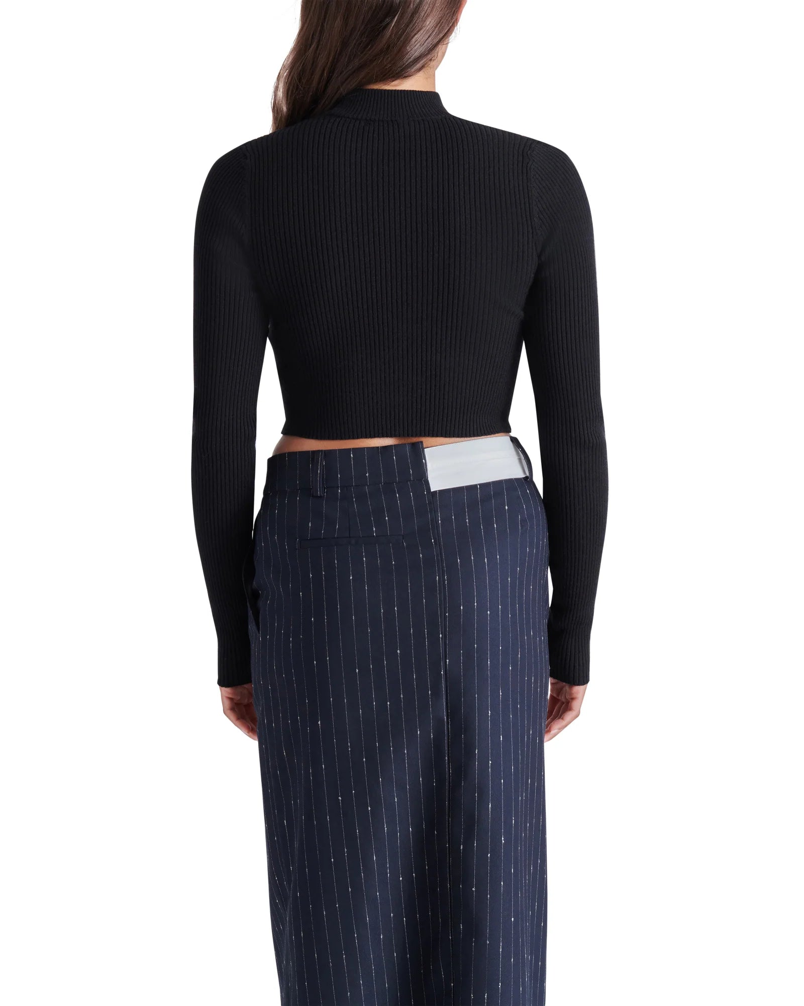 Maaike Pinstriped Maxi Skirt - Navy - Blue Sky Fashions & Lingerie