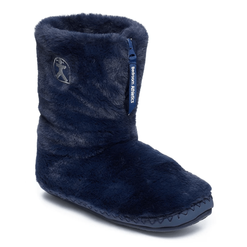 Marilyn Slipper boots by Bedroom Athletics - navy - Blue Sky Fashions & Lingerie