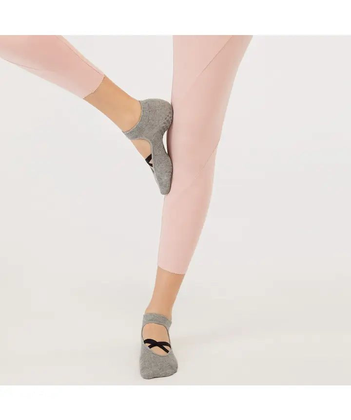 Mary Jane Regular Toe Sports Socks - 2 Pack Black & Grey - Blue Sky Fashions & Lingerie