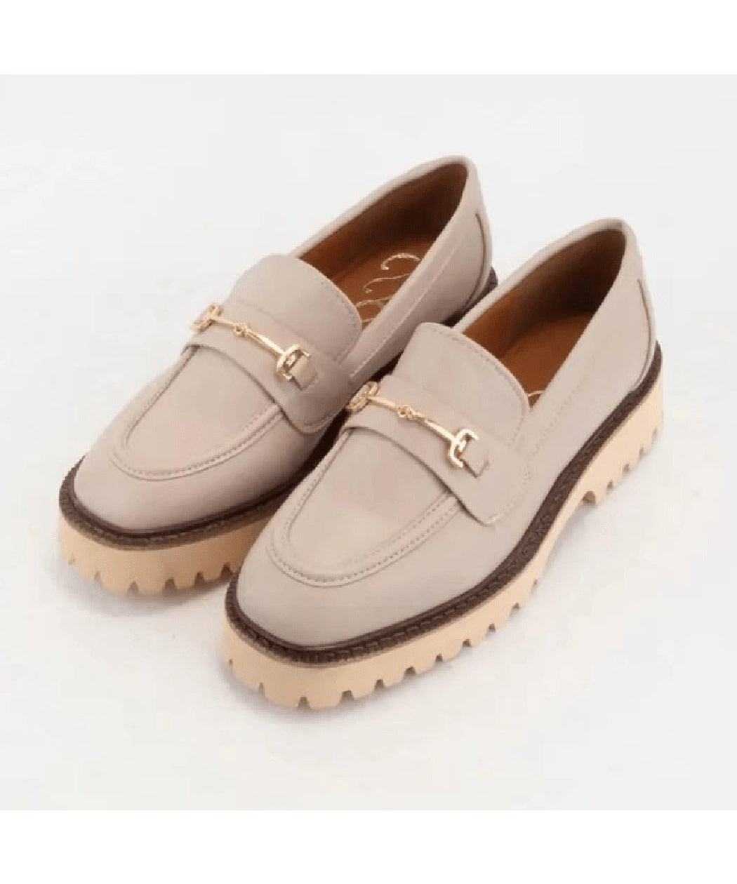 Megan Lug Sole Loafer by CCOCCI - Taupe - Blue Sky Fashions & Lingerie