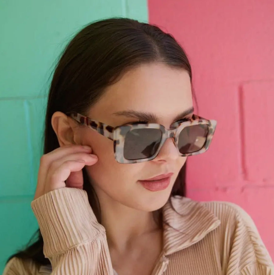 Paige Sunglasses by Shady Lady - Light Tortoise - Blue Sky Fashions & Lingerie