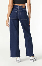 Paloma Wide Leg Jeans - Dark Organic Blue - Blue Sky Clothing & Lingerie