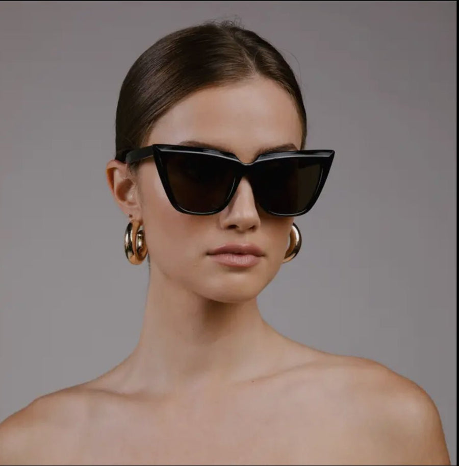 Priscilla Sunglasses by Shady Lady - Black - Blue Sky Fashions & Lingerie