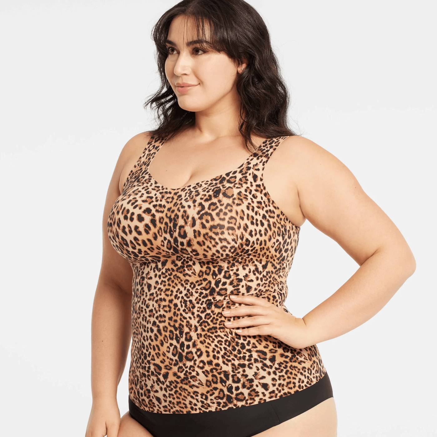 Smoothing Bra Cami - Leopard - Blue Sky Fashions & Lingerie