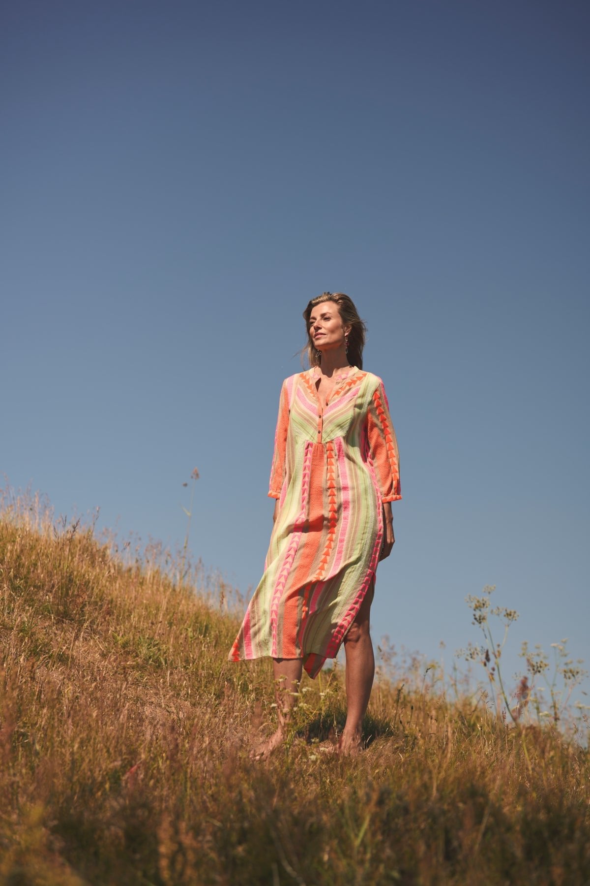 Sola Caftan dress by Cream - Blue Sky Fashions & Lingerie