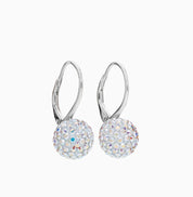 Sparkle Drop Earrings- Aurora Borealis - Blue Sky Fashions & Lingerie