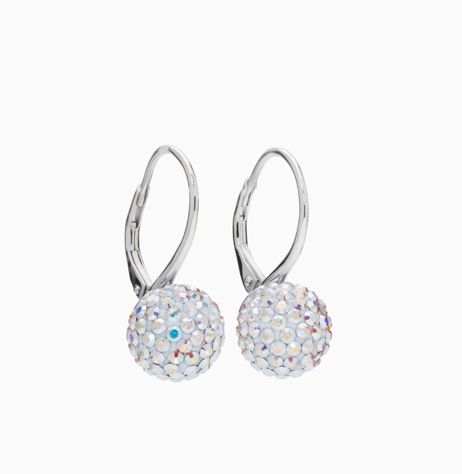 Sparkle Drop Earrings- Aurora Borealis - Blue Sky Fashions & Lingerie
