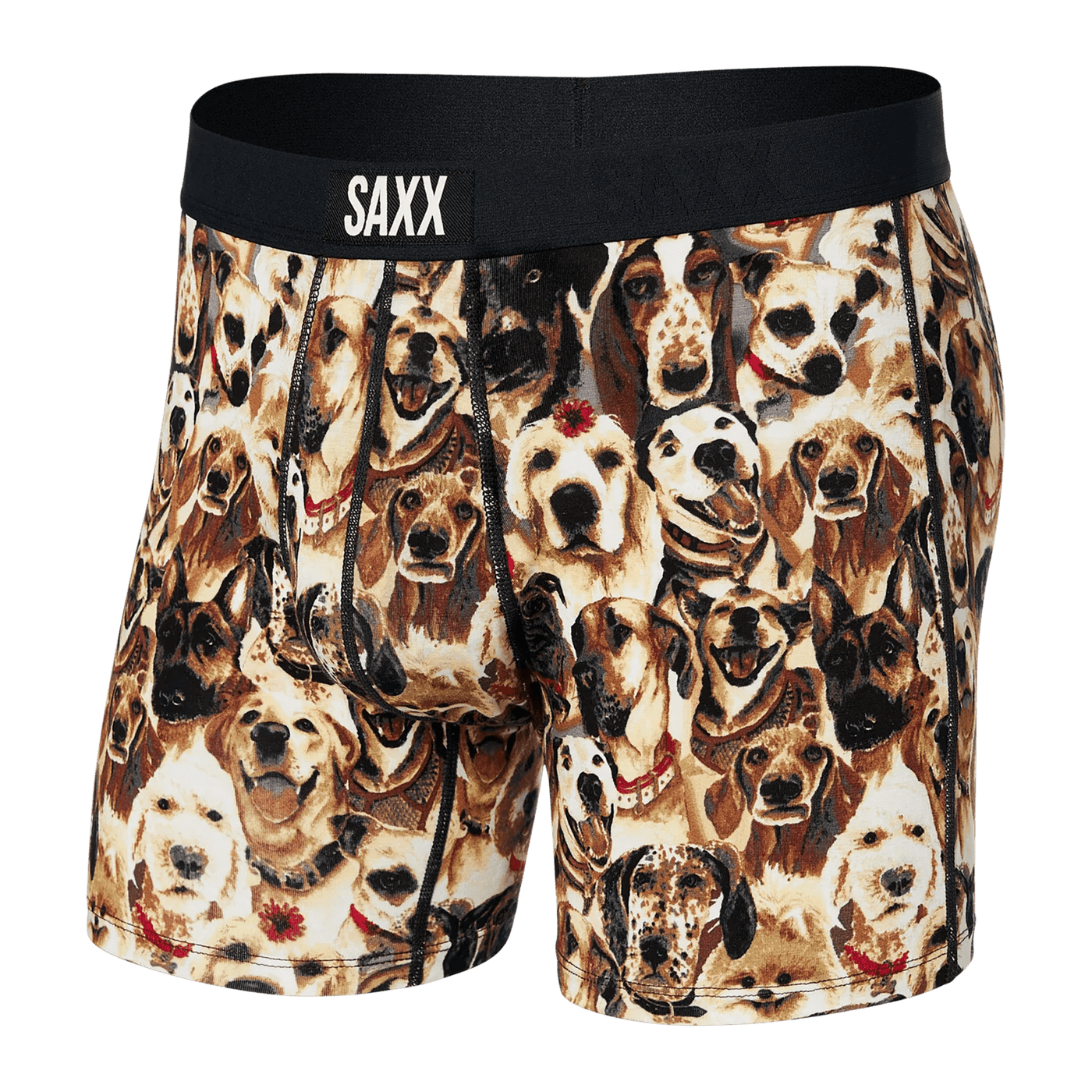 VIBE SUPER SOFT Boxer Brief / Dogs Of Saxx- Multi - Blue Sky Fashions & Lingerie
