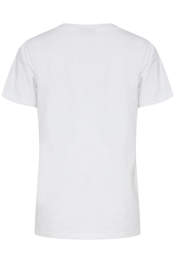 ZA Shoulder T Shirt - White - Blue Sky Clothing & Lingerie